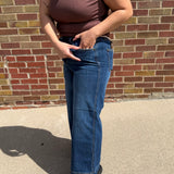 Judy Blue Claudia Ankle Wide Jean