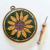 Sunflower Punch Needle Kit