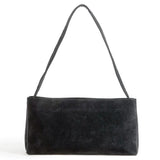 Faux Suede Rectangle Bag