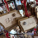 MH02- Iowa Town Ornament w/ Snowflake