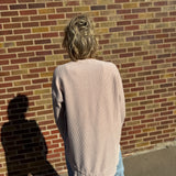 Luxe Corded Crew w/Rounded Bottom