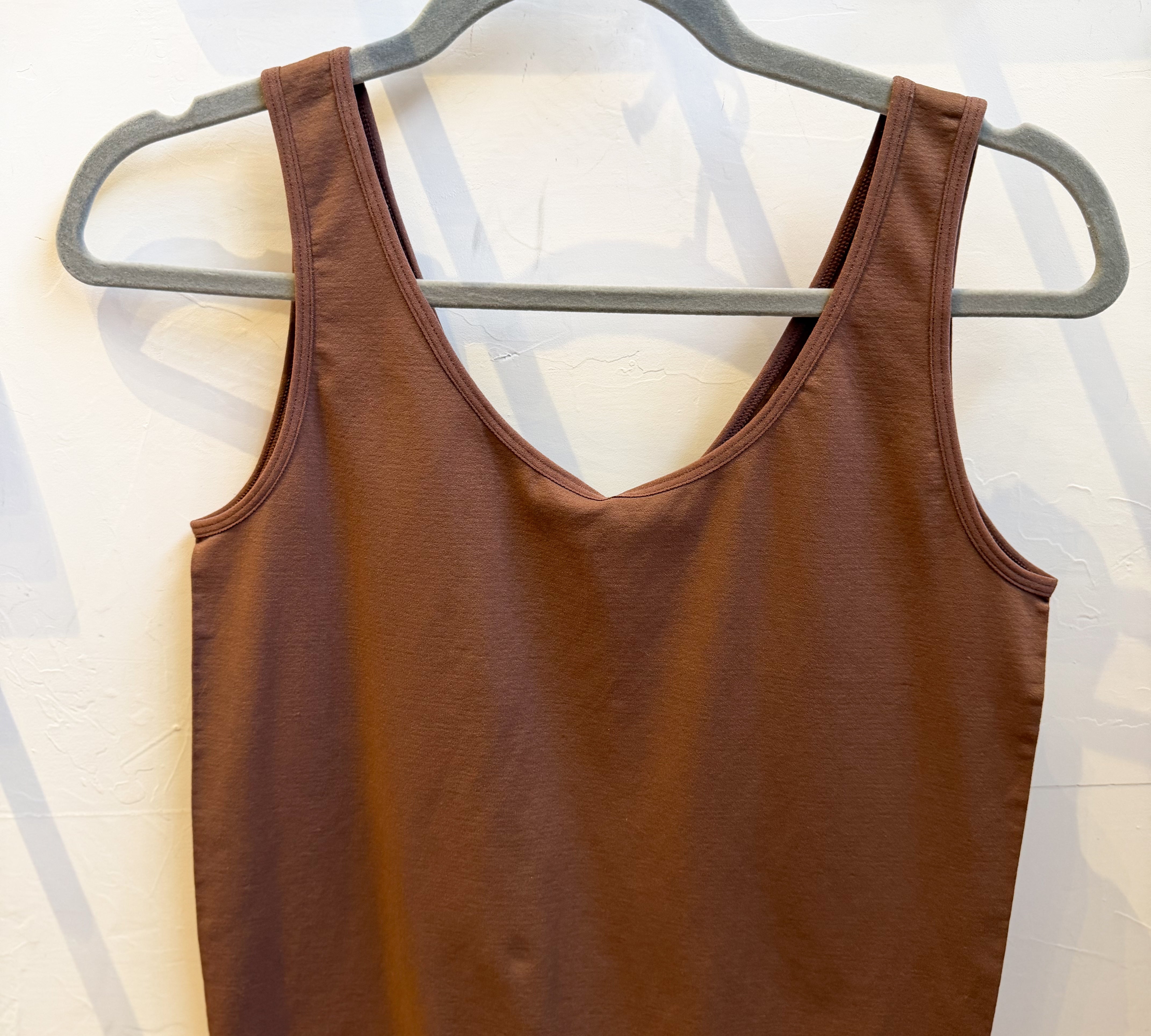Plus Reversible Neckline Seamless Tank