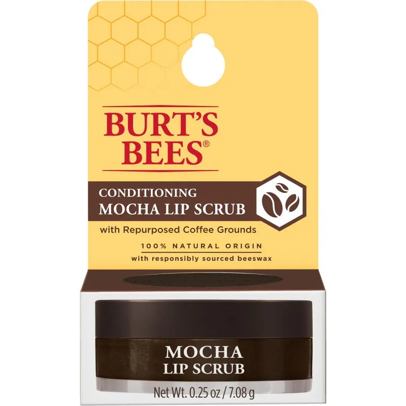 Burt's Bees Lip Scrub Conditioning Mocha 0.25oz