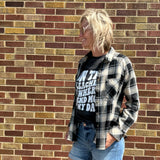 Hi-Low Button Down w/Front Pocket