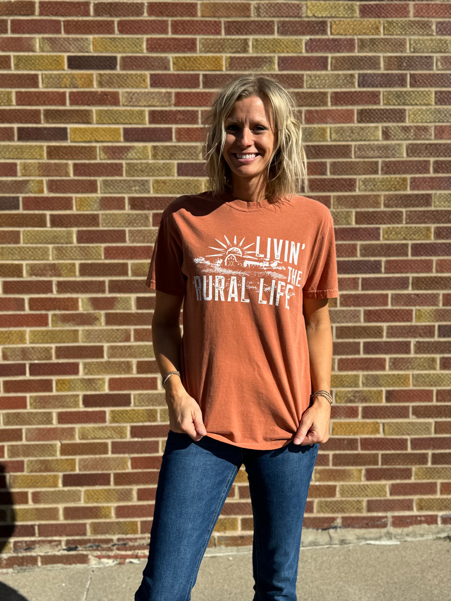 Livin' the Rural Life Graphic Tee