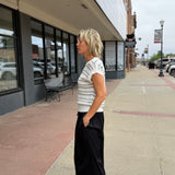 Smocked Wide Waist Resort Pants