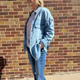 Vintage Denim Oversized Shirt
