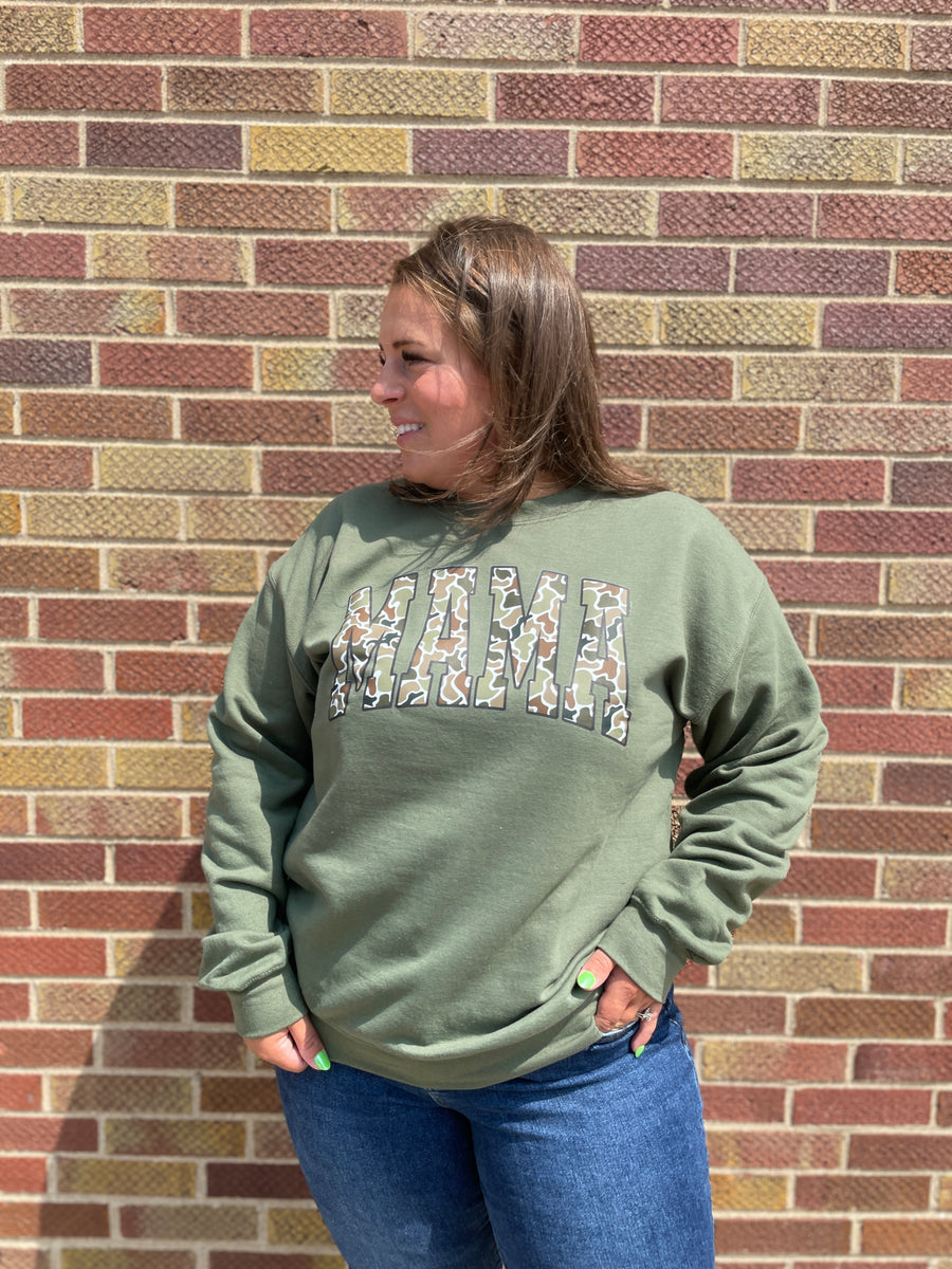 Camo Mama Sweater