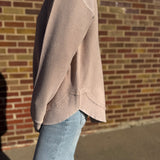 Luxe Corded Crew w/Rounded Bottom