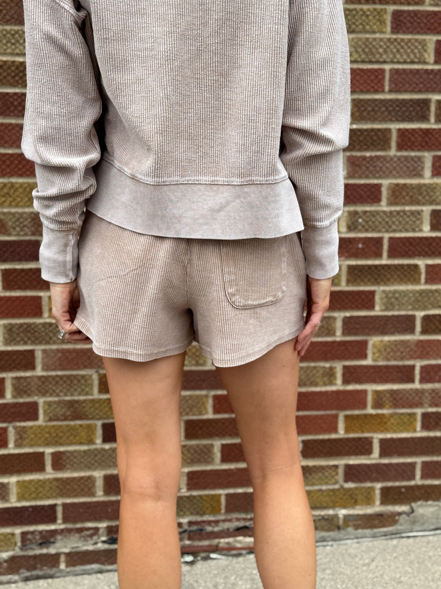 Luxe Corded Shorts
