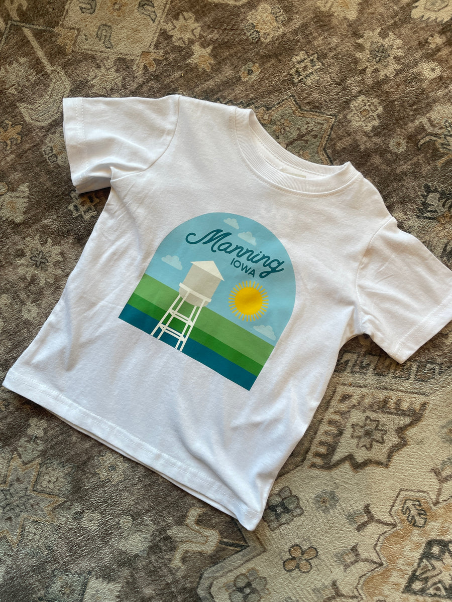 Manning IA/Water Tower View Toddler T-Shirt