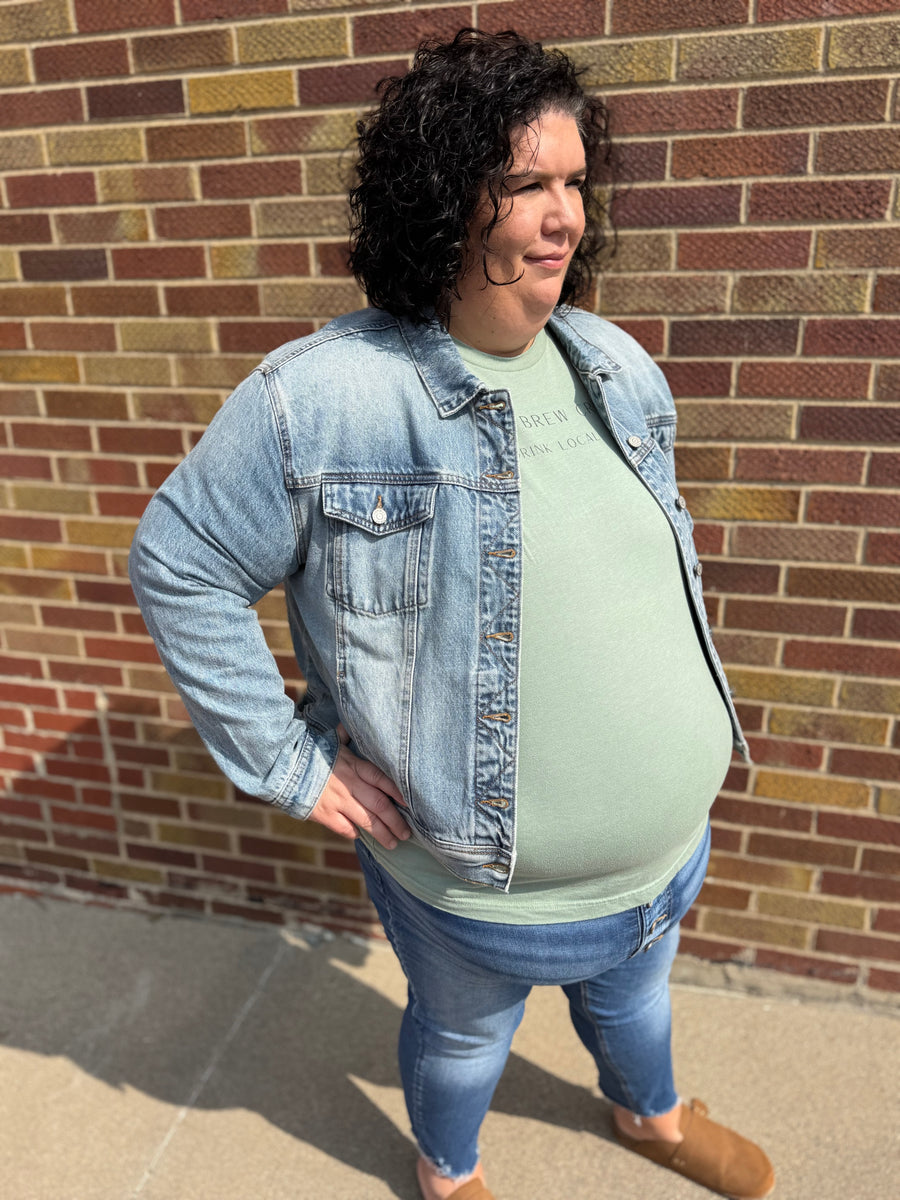 Plus Judy Blue BF Jacket