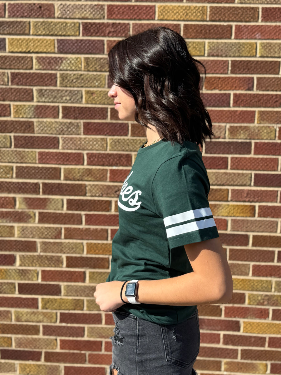 Varsity Sleeve Wolves Tee