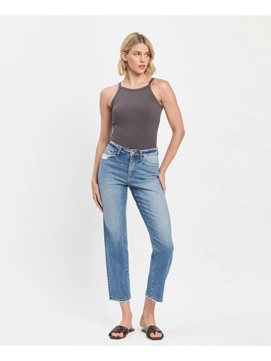 Bardot Tapered Straight Vervet Jeans