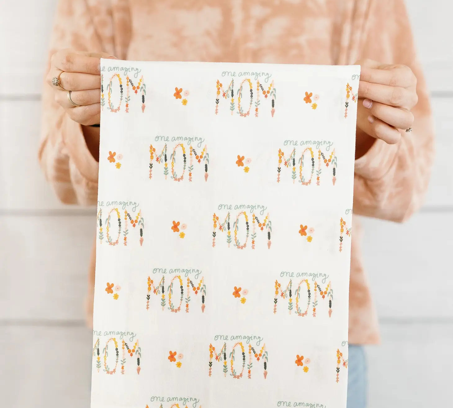 Doe A Deer Full Pattern Towel