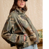 Camo Printed Jacket