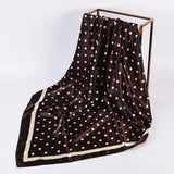 Large Polka Dot Print Bandana