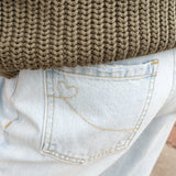 Girls Straight Leg Denim Pants
