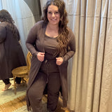 Long Knit Cardigan