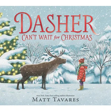 Dasher Can't Wait For Christmas Book