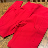 Nylon Ribbed Leggings w/Side Pocket