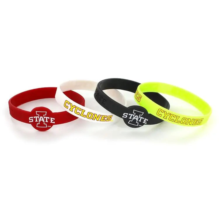 Iowa State Cyclone Silicone Bracelets