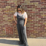 Washed Knit Lounge Jumpsuit