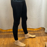 Black Fleece Leggings