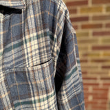 Plaid Jacket w/Front Pocket