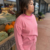 Striped Relaxed Knit Top