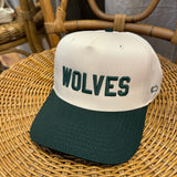 WOLVES Two Tone Vintage Hat
