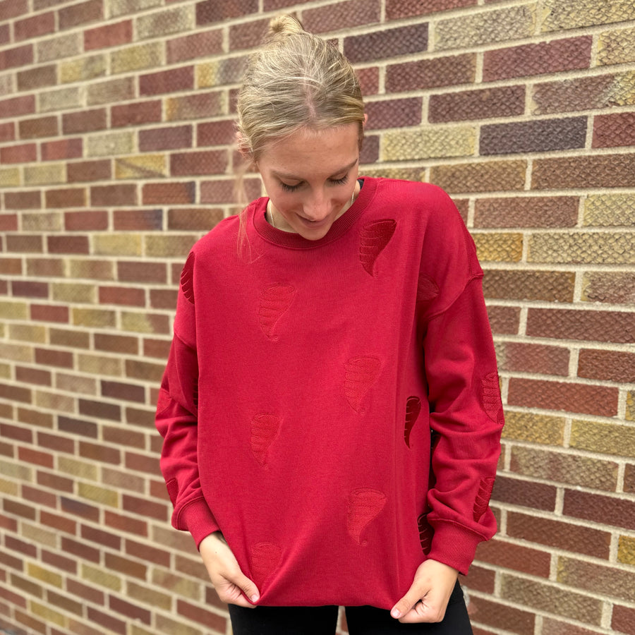 ISU Cyclones Repeat Mono Crewneck