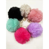 Pom Pom Keychain