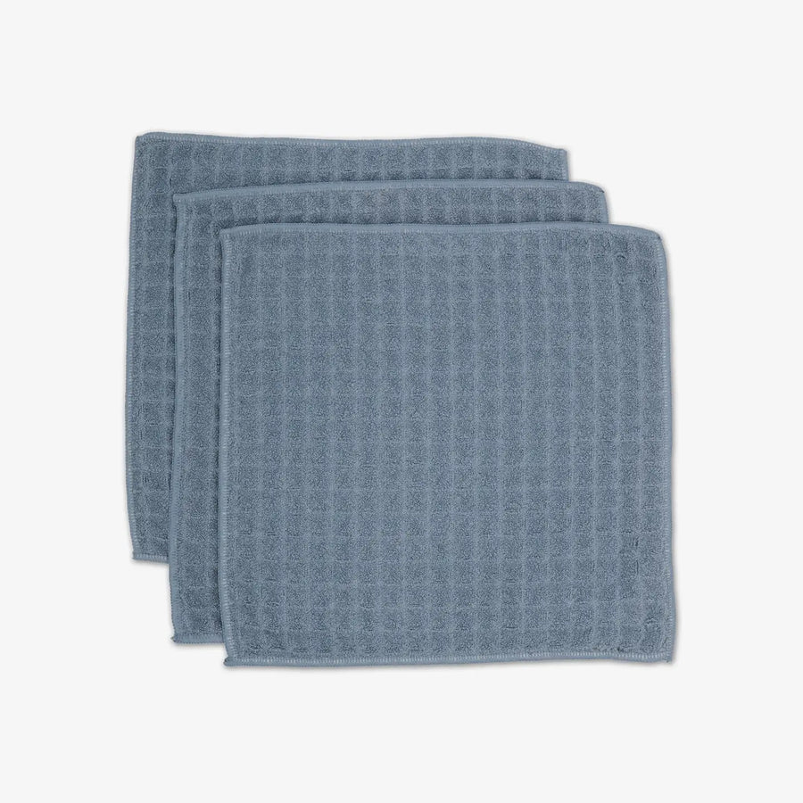 Geometry Waffle Washcloth Set