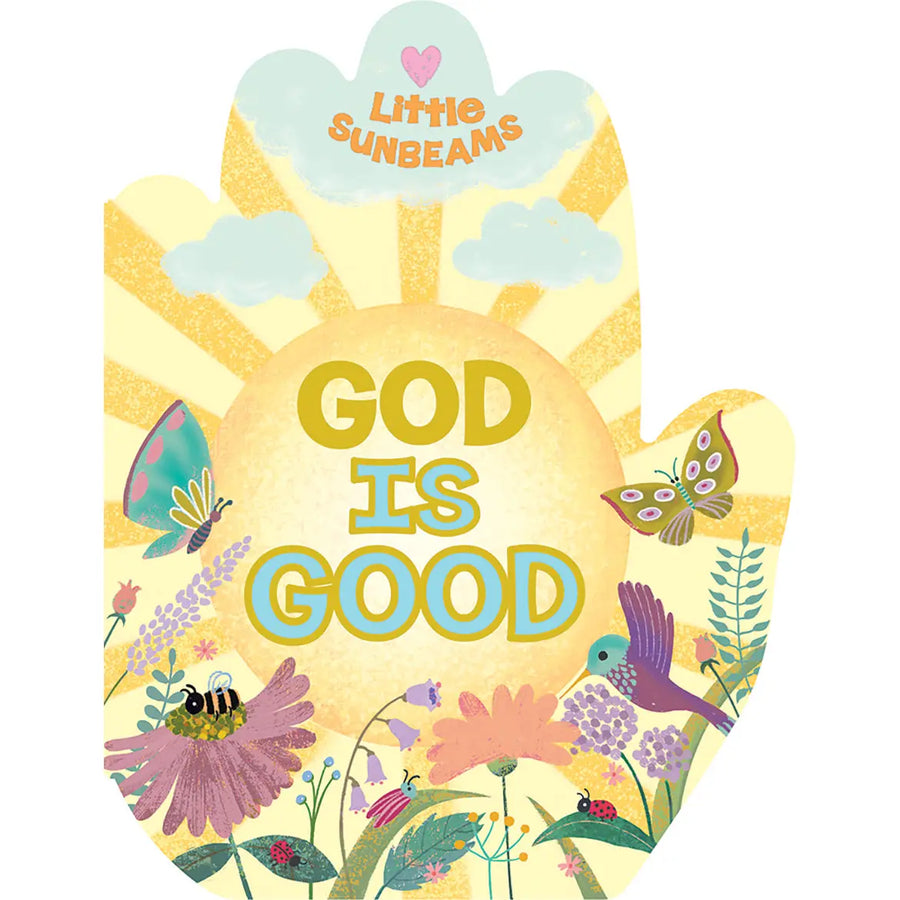 God Is Good Praying Hands Shaped Book