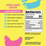 Savory Ranch Chicken Crockstar Kit