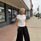 Smocked Wide Waist Resort Pants
