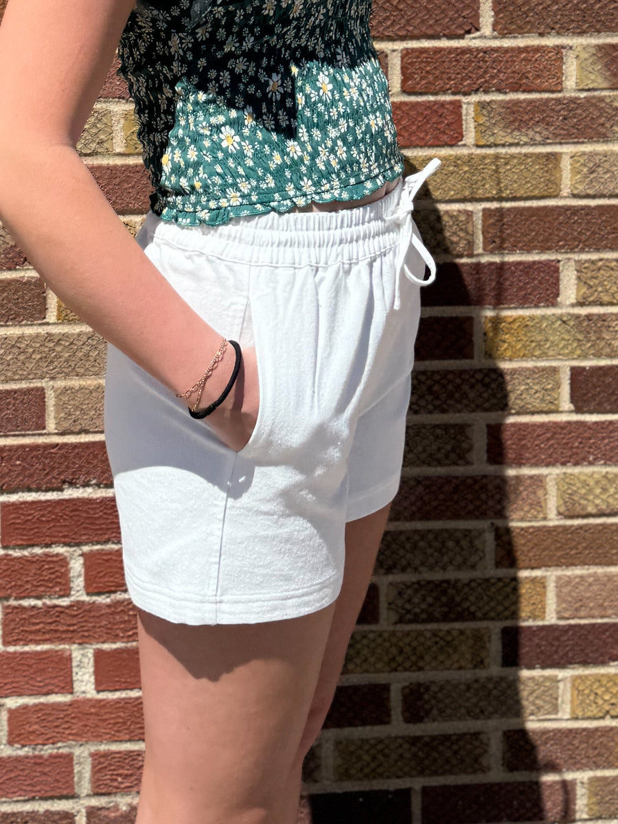 Off White Casual Shorts