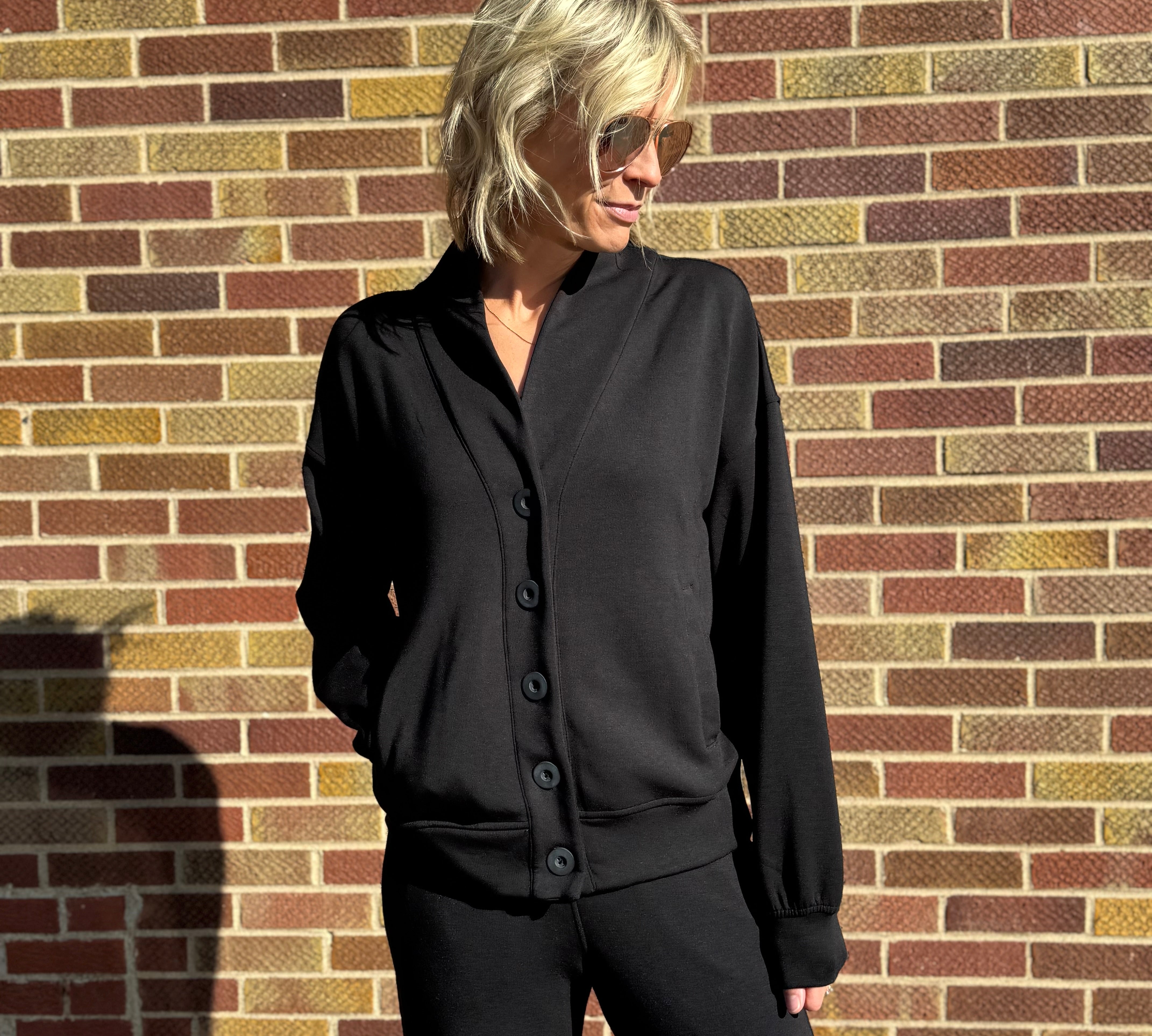 Modal Poly Cardigan