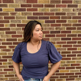 Bubble Sleeve Top