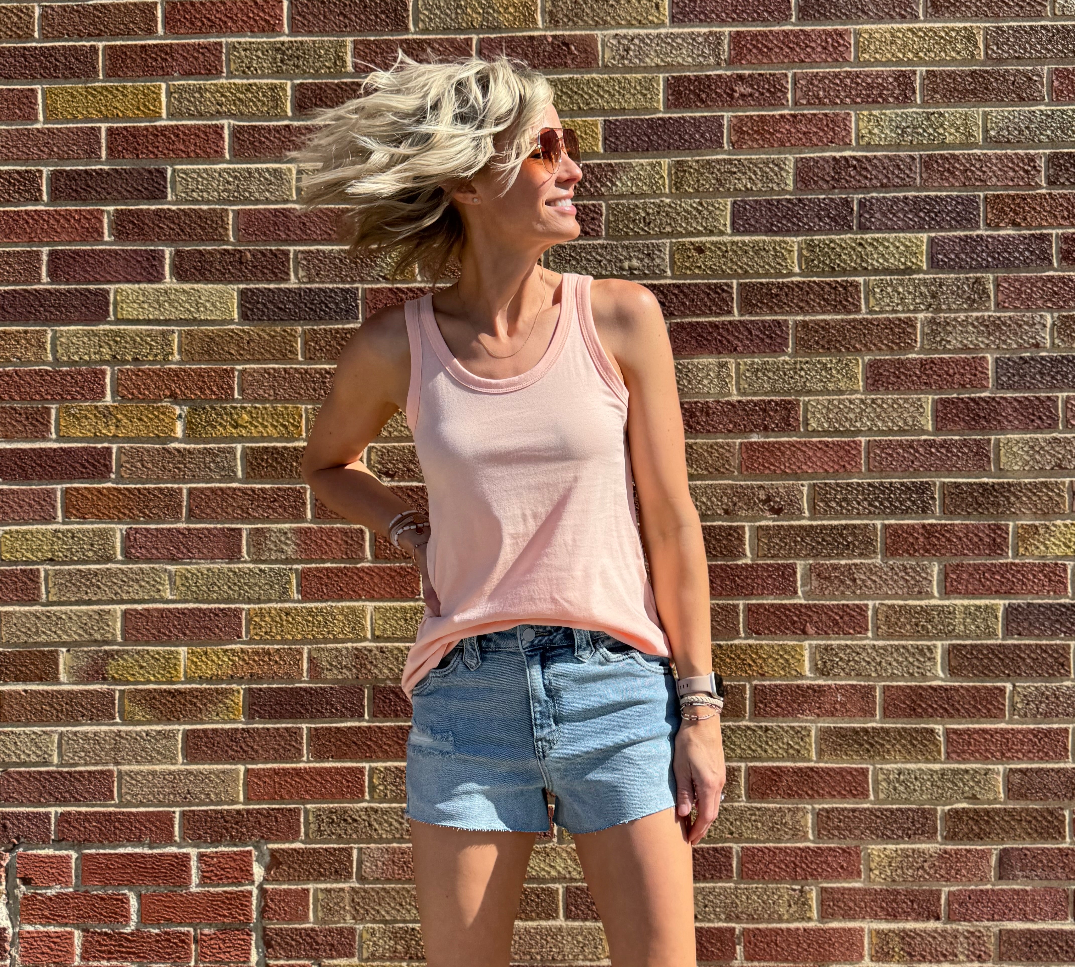 High Rise Western Detail Cello Shorts