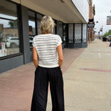 Smocked Wide Waist Resort Pants