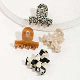 Assorted 4 Piece Hair Claw Clips