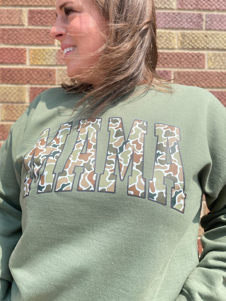 Camo Mama Sweater