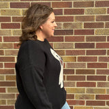 Oversized Gameday Football Puppy Sweater