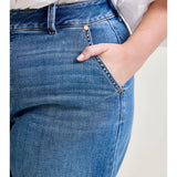 Plus Judy Blue Long Trouser Style Jeans