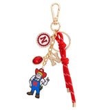 Nebraska Husker Cluster Bag Charm