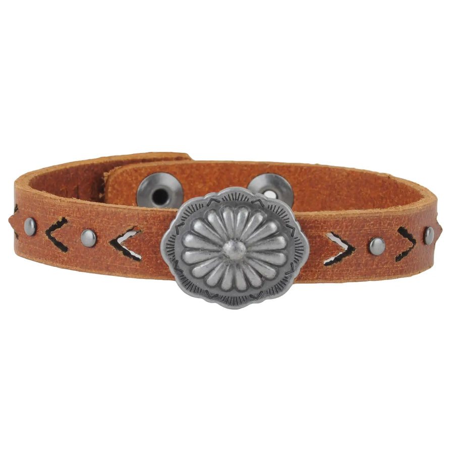 Thin Concho Bracelet