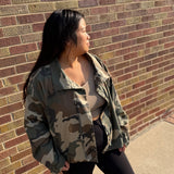Camo Printed Jacket