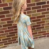 Toddler Blue Meadow Dress